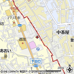 大阪府堺市中区福田1070周辺の地図