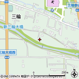 奈良県桜井市三輪1050-7周辺の地図