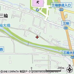 奈良県桜井市三輪1038-2周辺の地図