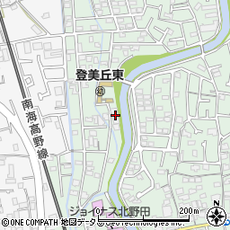 レヂオンス北野田弐番館周辺の地図