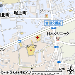 スギ薬局　堺深井店周辺の地図