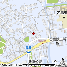 岡山県倉敷市玉島乙島1837周辺の地図