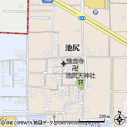 奈良県大和高田市池尻315周辺の地図