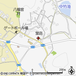 堂店周辺の地図