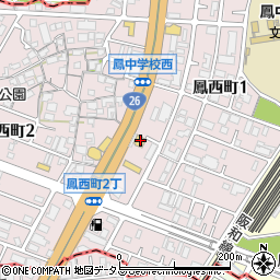 トヨタカローラ南海高石店周辺の地図