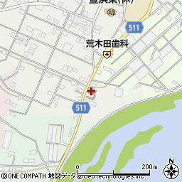 豊浜郵便局周辺の地図