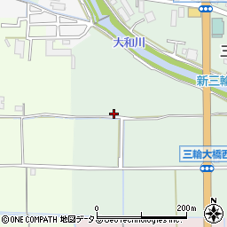 奈良県桜井市三輪876周辺の地図