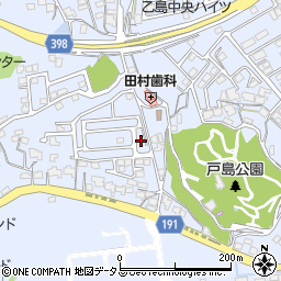 岡山県倉敷市玉島乙島646-27周辺の地図