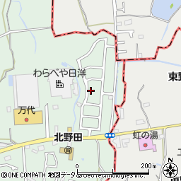 北野田シロネ公園周辺の地図
