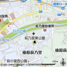 奈良県宇陀市榛原萩原128-2周辺の地図
