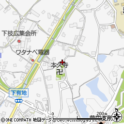 広島県福山市芦田町下有地839-3周辺の地図