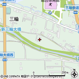 奈良県桜井市三輪1031-3周辺の地図