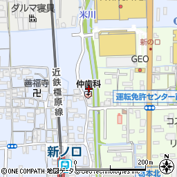 奈良県橿原市新口町512周辺の地図