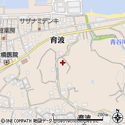 兵庫県淡路市育波1602周辺の地図