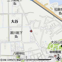 奈良県大和高田市大谷543周辺の地図