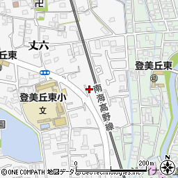 大阪府堺市東区丈六94周辺の地図