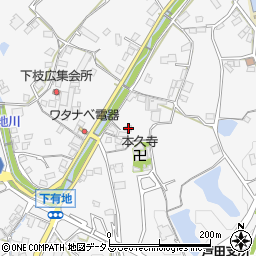 広島県福山市芦田町下有地805-1周辺の地図