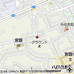 八田荘団地５－２周辺の地図