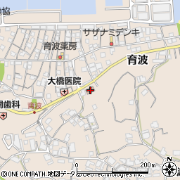 兵庫県淡路市育波1545-1周辺の地図