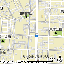岡山県倉敷市東塚周辺の地図