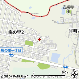 大阪府富田林市梅の里2丁目5周辺の地図