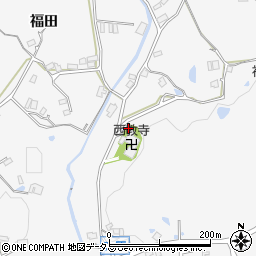 広島県福山市芦田町福田2372周辺の地図