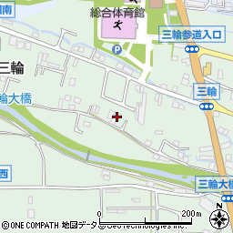 奈良県桜井市三輪1004-1周辺の地図