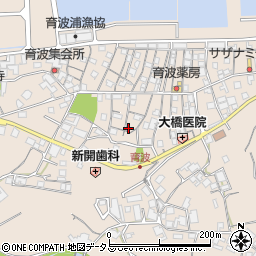 兵庫県淡路市育波190周辺の地図