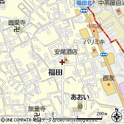 大阪府堺市中区福田1117周辺の地図