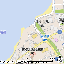 兵庫県淡路市育波443-1周辺の地図