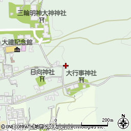 奈良県桜井市三輪42周辺の地図