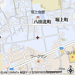 大阪府堺市中区堀上町1168周辺の地図