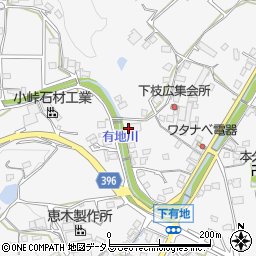 広島県福山市芦田町下有地1102周辺の地図