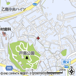 岡山県倉敷市玉島乙島1352周辺の地図