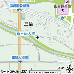 奈良県桜井市三輪1057周辺の地図