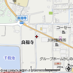 奈良県香芝市良福寺124周辺の地図