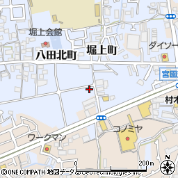 大阪府堺市中区堀上町1137周辺の地図