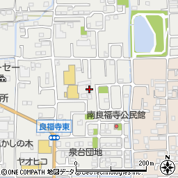奈良県香芝市良福寺162周辺の地図