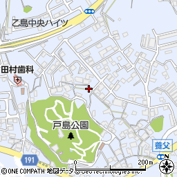 岡山県倉敷市玉島乙島1222周辺の地図