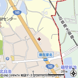 奈良県葛城市新在家752周辺の地図