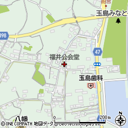 福井公会堂周辺の地図