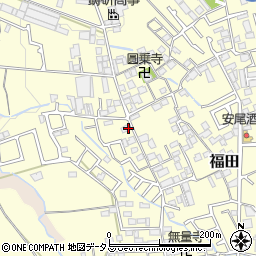 大阪府堺市中区福田1182周辺の地図