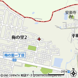 大阪府富田林市梅の里2丁目周辺の地図