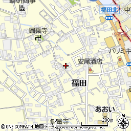 大阪府堺市中区福田1143周辺の地図