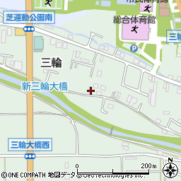 奈良県桜井市三輪1027-1周辺の地図