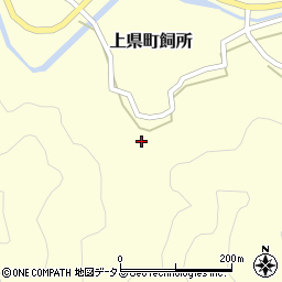 長崎県対馬市上県町飼所877周辺の地図