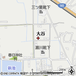 奈良県大和高田市大谷293周辺の地図