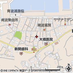 兵庫県淡路市育波166周辺の地図