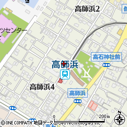 高師浜シーサイドマンション５周辺の地図