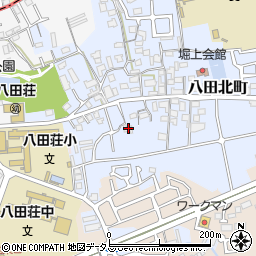 大阪府堺市中区堀上町458周辺の地図